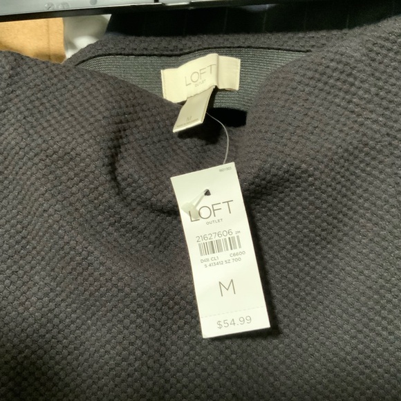 Loft Outlet black circle skater skirt - Picture 1 of 4